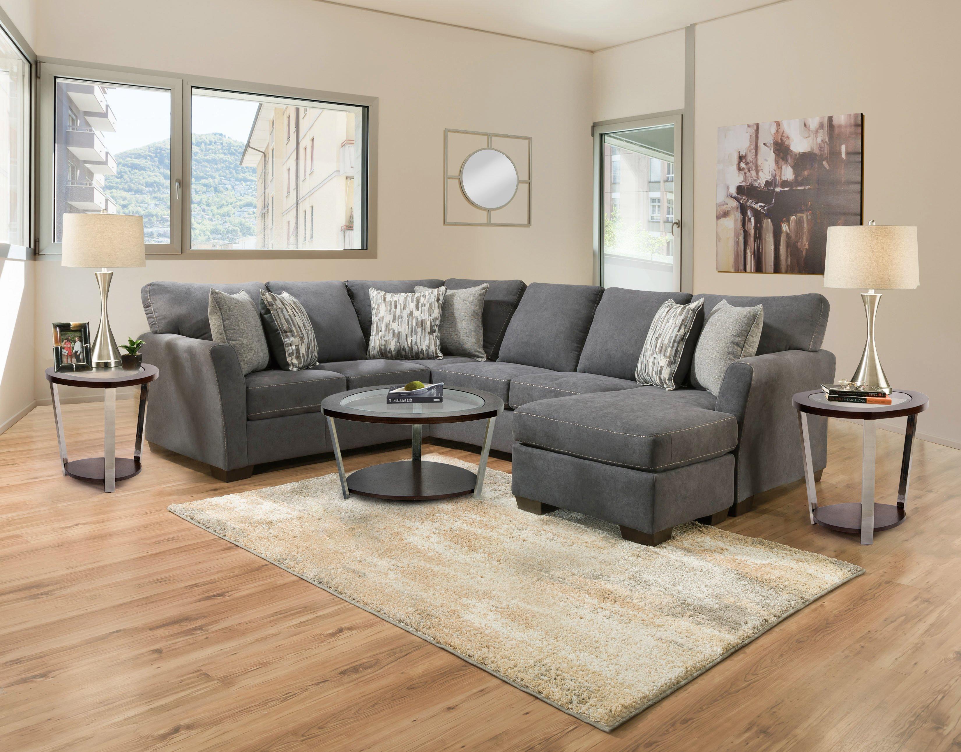 Rent to Own Lane 7 - Piece Cruze Sectional Living Room Set at Aaron's